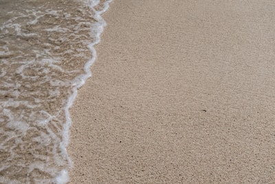 海岸上的海浪